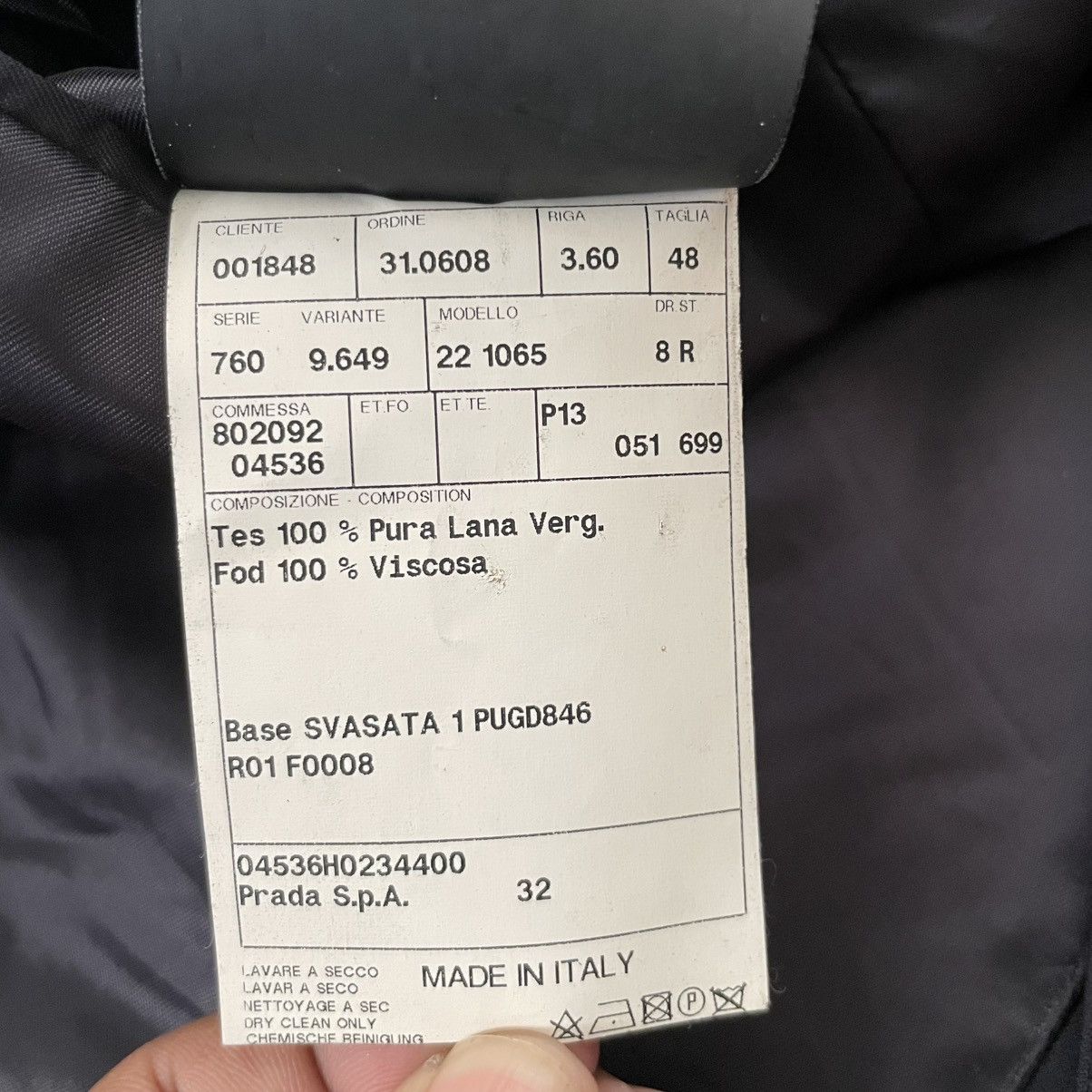 Prada Prada Lana Leggera Bi suit blazer Size 48R - 8 Thumbnail