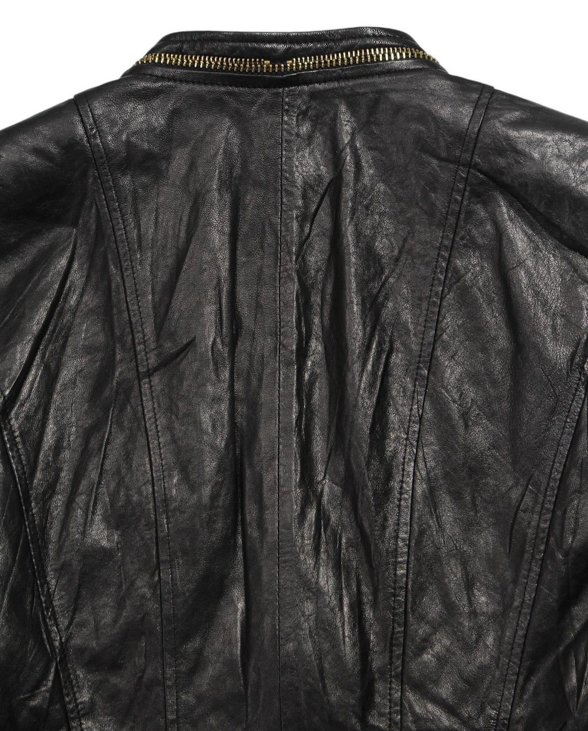Japanese Brand 2000S KAAL E SUKTAE X ROBO MULTI ZIP LEATHER JACKET Size M / US 6-8 / IT 42-44 - 4 Thumbnail