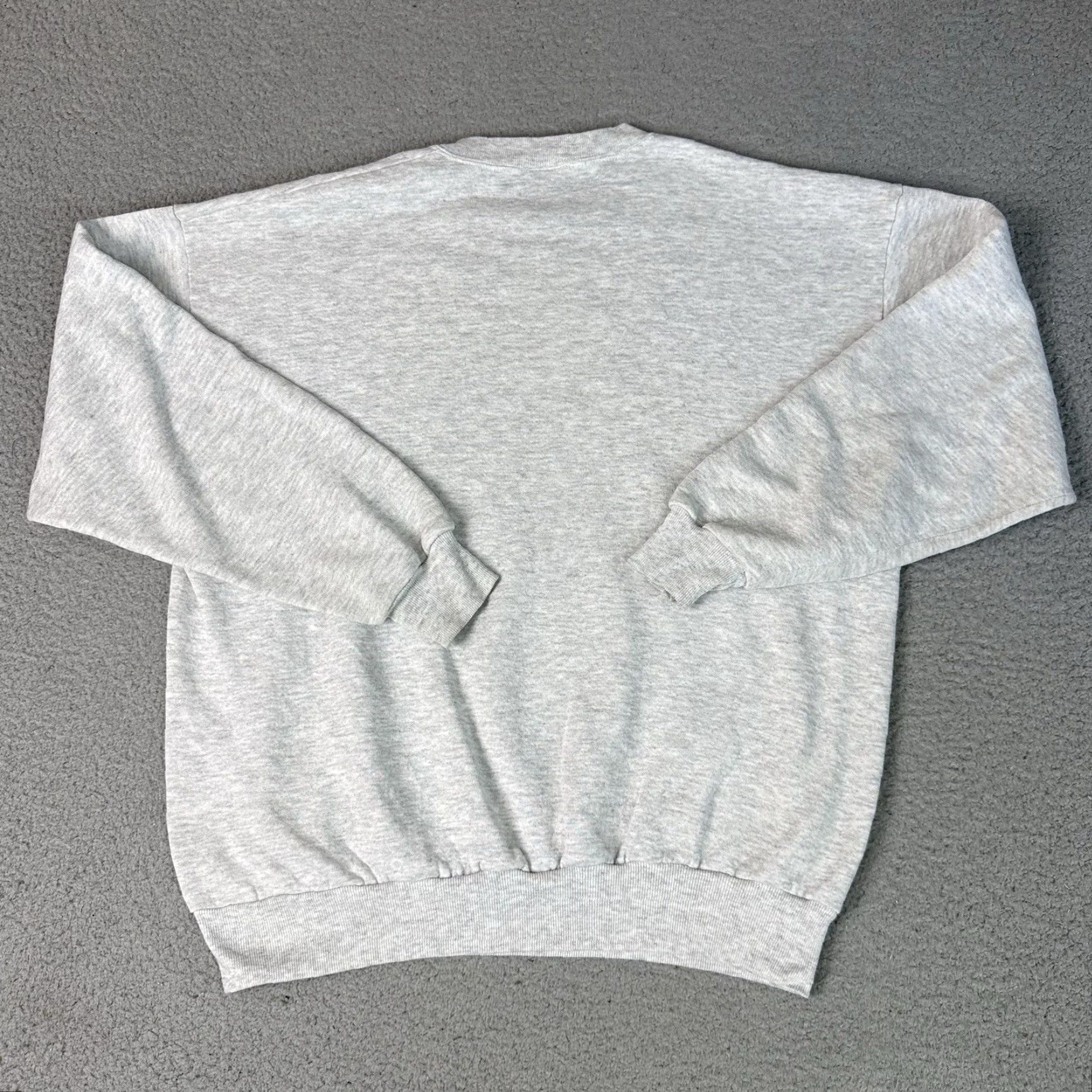 Jerzees VINTAGE Jerzees Long Island Sweatshirt Mens XL Gray 90s Retro USA Graphic Print Pullover Crew Neck Sweatshirt Size US XL / EU 56 / 4 - 5 Thumbnail