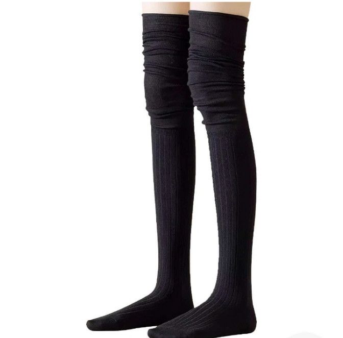 Societe Anonyme Women's cable knit thigh high boot socks Size ONE SIZE - 1 Thumbnail