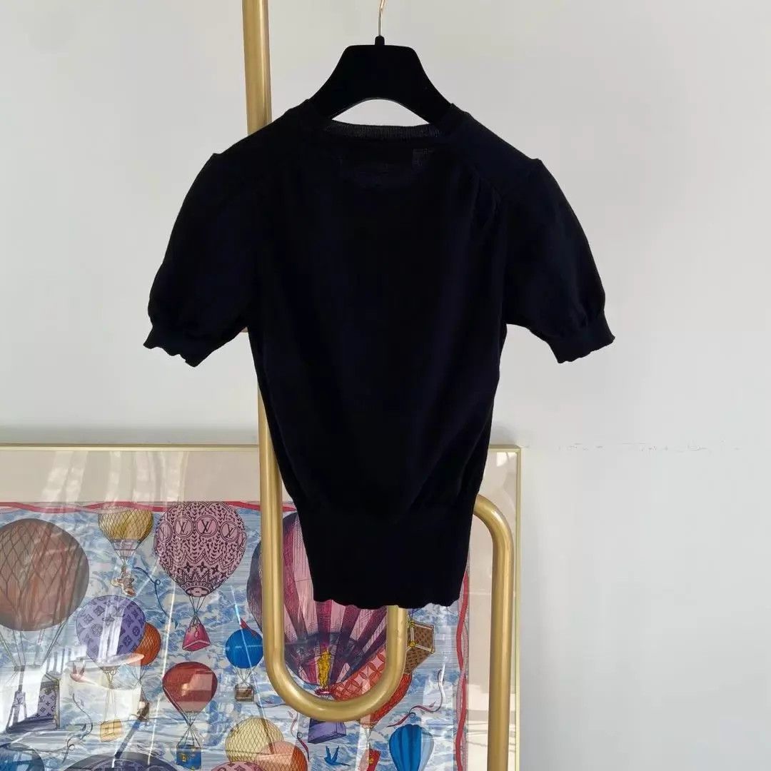 Vivienne Westwood Vivienne Westwood Black Knit Top XS Used Size XS / US 0-2 / IT 36-38 - 2 Thumbnail