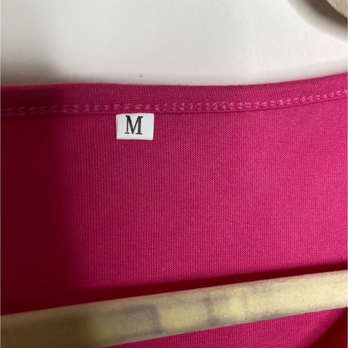 Other Sleeveless Hot Pink Knit Tank Mini Dress Scoop Neck M Size M / US 6-8 / IT 42-44 - 6 Thumbnail