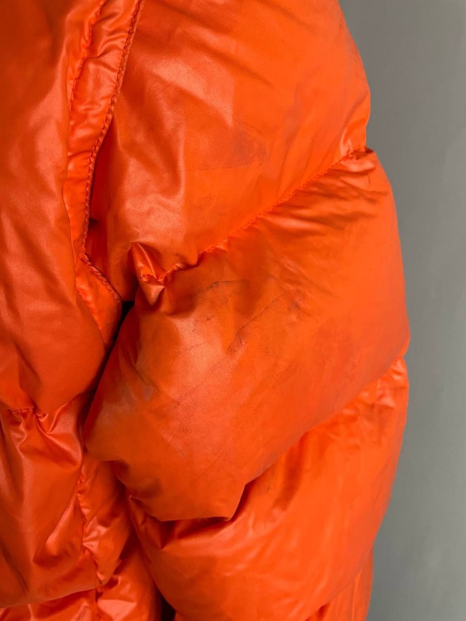 Moncler Moncler Down Jacket Vintage Orange Grenoble Size US XL / EU 56 / 4 - 18 Thumbnail