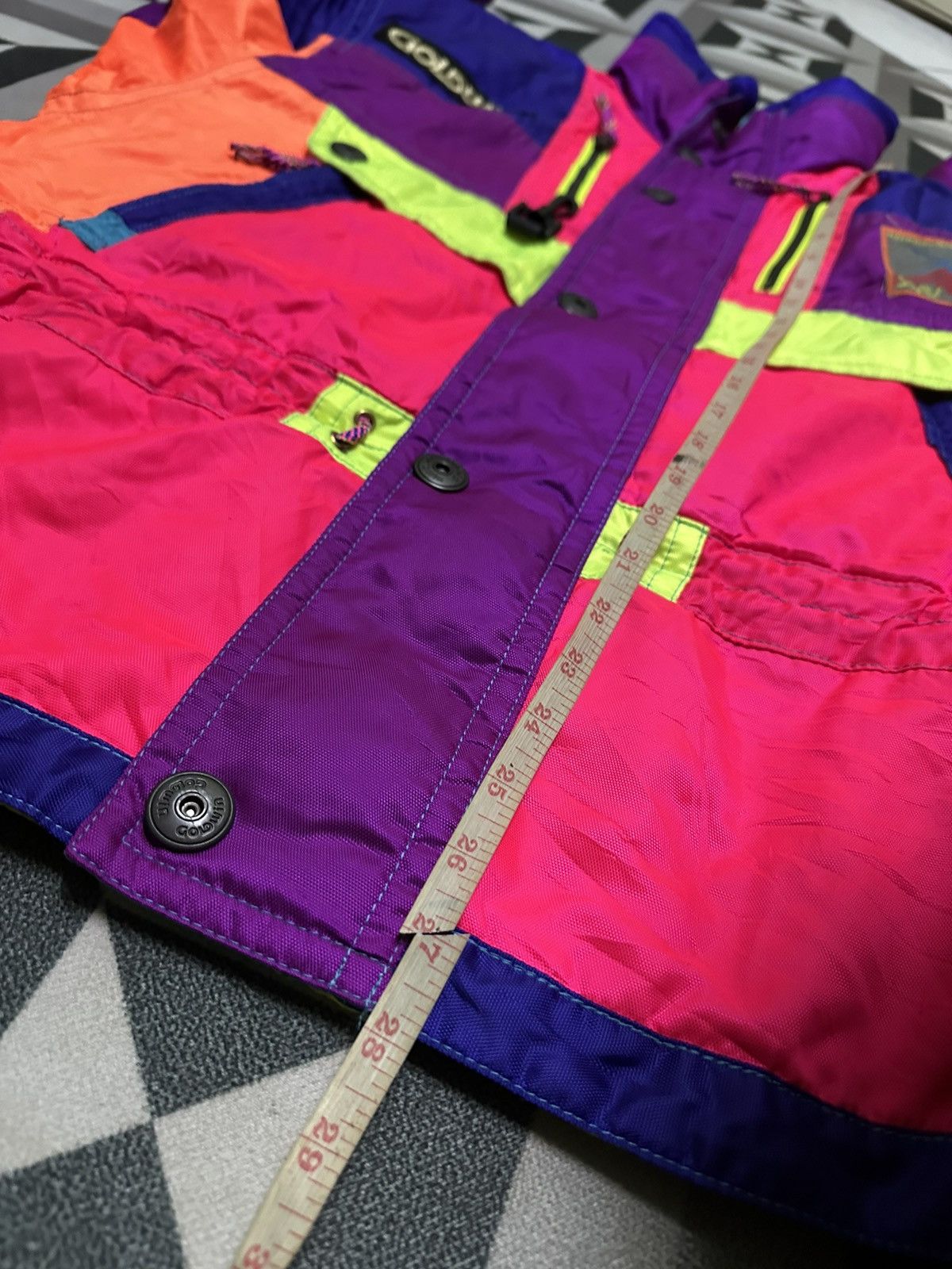 Japanese Brand Extreme line by Golwin multicolor ski jacket Size US L / EU 52-54 / 3 - 14 Thumbnail