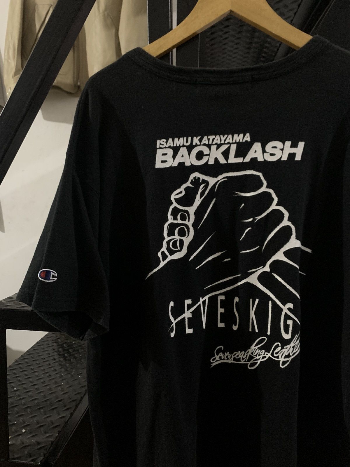 Isamu Katayama Backlash Isamu Katayama Backlash Seveskig Champion Tee Size US L / EU 52-54 / 3 - 6 Thumbnail
