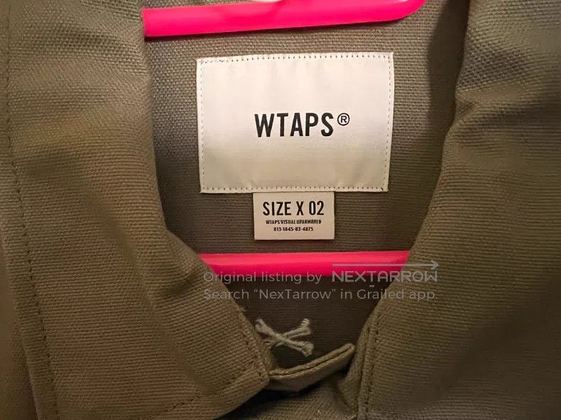Wtaps Wtaps Bone Four pockets embroidery long sleeve jacket shir Size US M / EU 48-50 / 2 - 2 Thumbnail