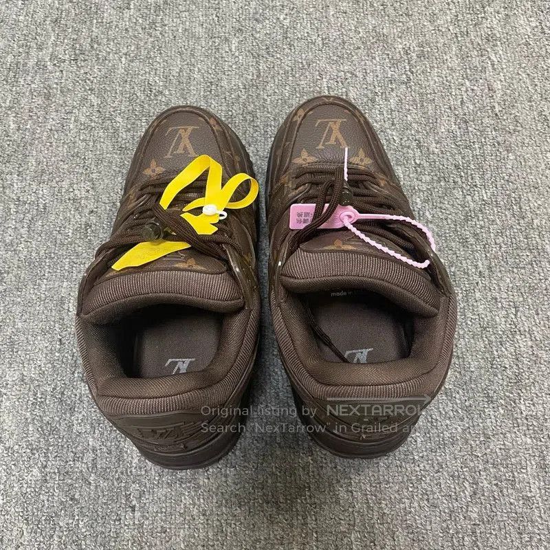 Louis Vuitton Louis Vuitton Trainer Maxi Low Top Sneakers. Size US 10 / EU 43 - 3 Thumbnail