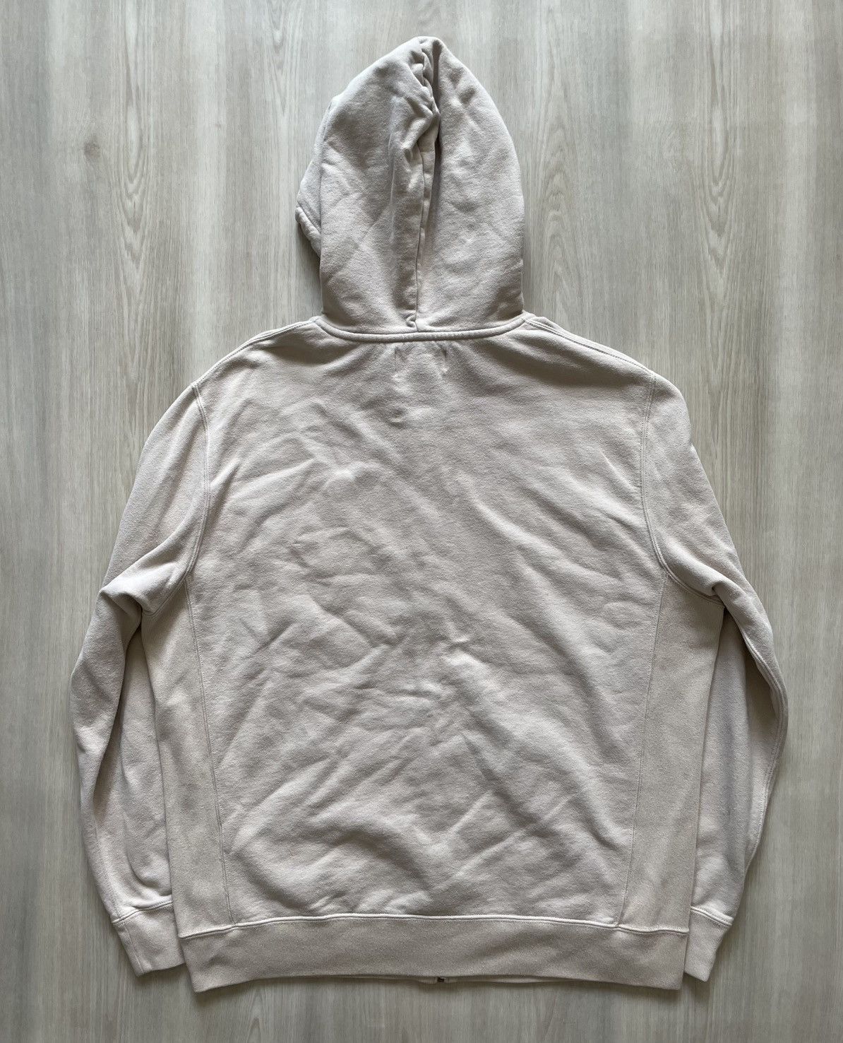Polo Ralph Lauren VTG Polo Ralph Lauren Hoodie Light Brown Beige Zip Up Sz L Size US L / EU 52-54 / 3 - 2 Thumbnail