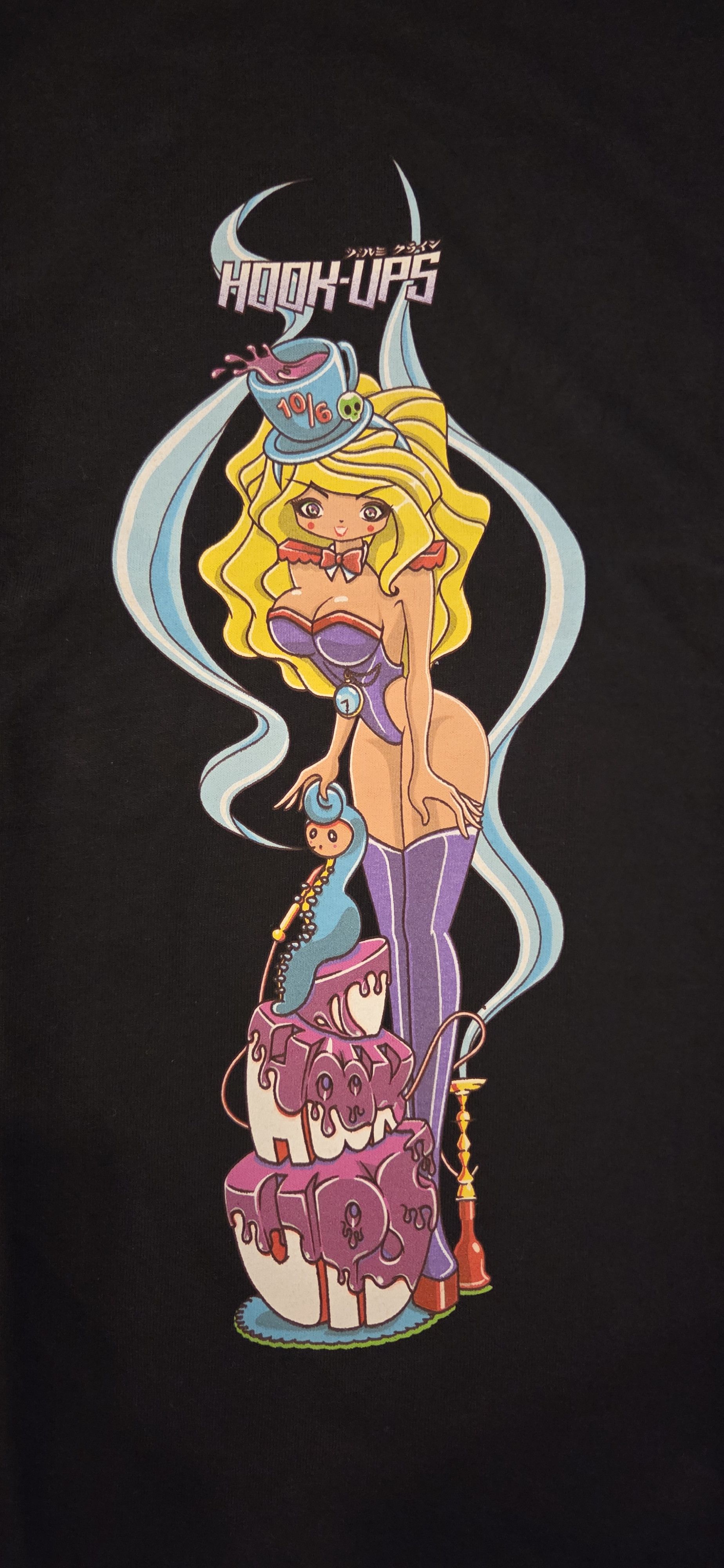 Hook-Ups 2009 MAD HATTER SHIRT JEREMY KLEIN DEADSTOCK ALICE HOOK UPS Size US L / EU 52-54 / 3 - 7 Thumbnail