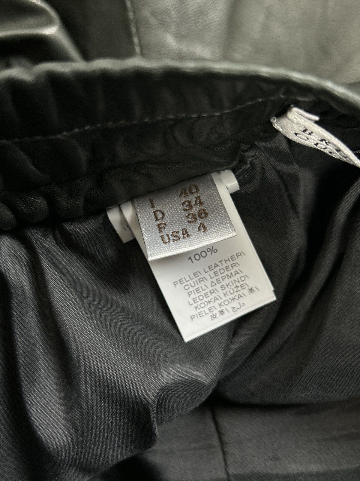 Brunello Cucinelli Brunello Cucinelli Leather Trousers Pants Size 40 Size 27" / US 4 / IT 40 - 9 Thumbnail