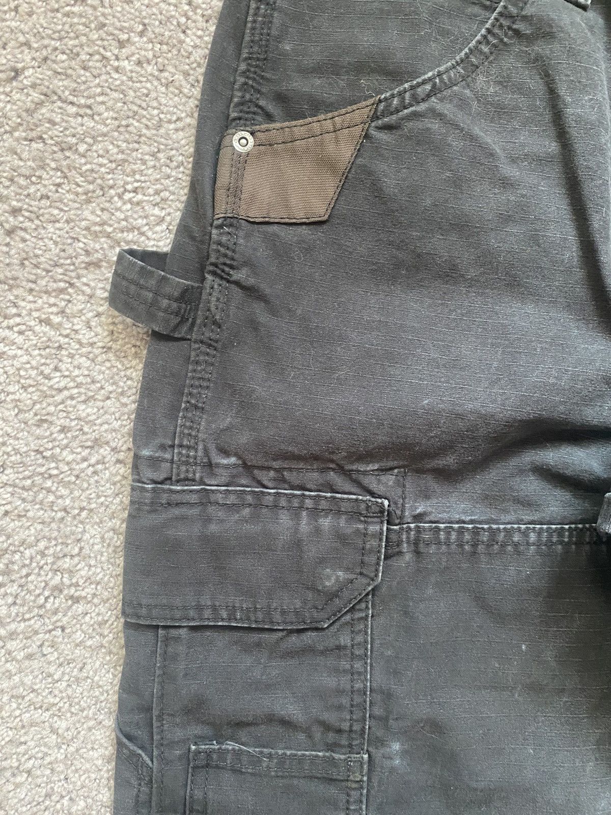 Vintage × Wrangler Vintage Faded Cargo Workwear Pants Size US 32 / EU 48 - 4 Thumbnail