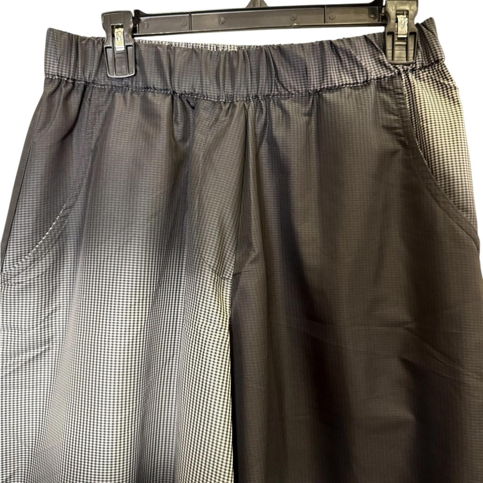 Other Alembika URBAN Elektra Wide Leg Lagenlook Pants STORM Sz M Size 32" / US 10 / IT 46 - 4 Thumbnail