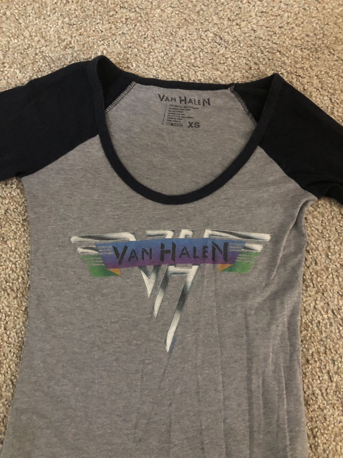 Vintage Blackheart Van Halen Band T-Shirt Size XS / US 0-2 / IT 36-38 - 2 Thumbnail