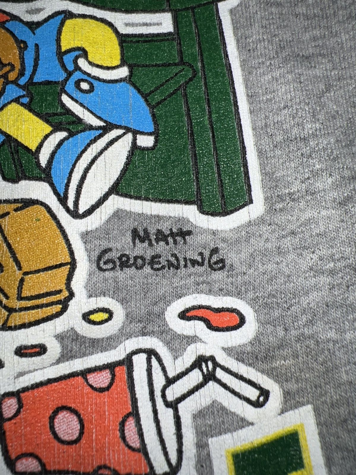 The Simpsons Gildan Heavy Cotton The Simpsons Like Father Like Son Tee Size US XL / EU 56 / 4 - 4 Thumbnail