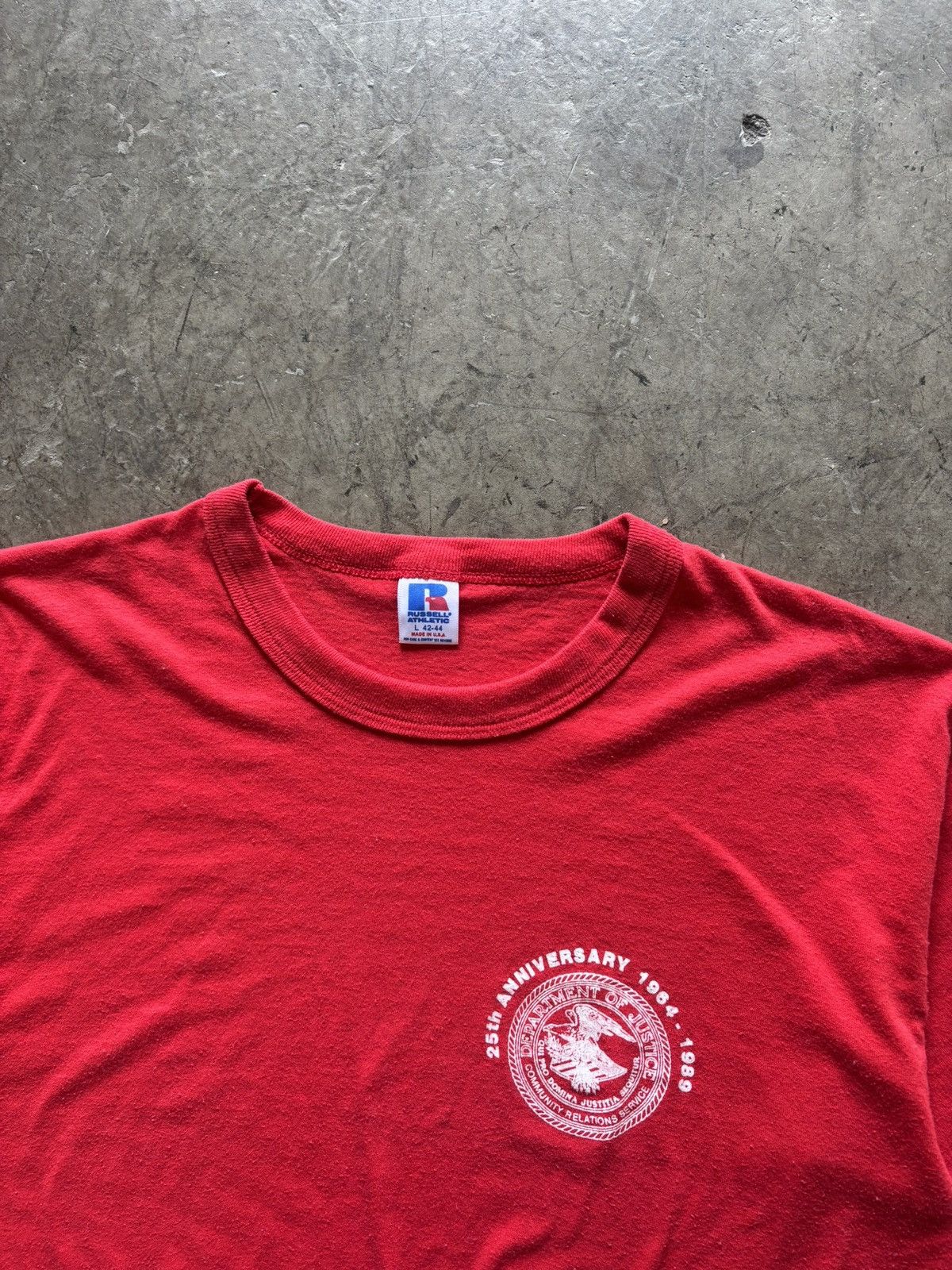 Russell Athletic 1989 Russell Athletic Department of Justice Size US L / EU 52-54 / 3 - 2 Thumbnail