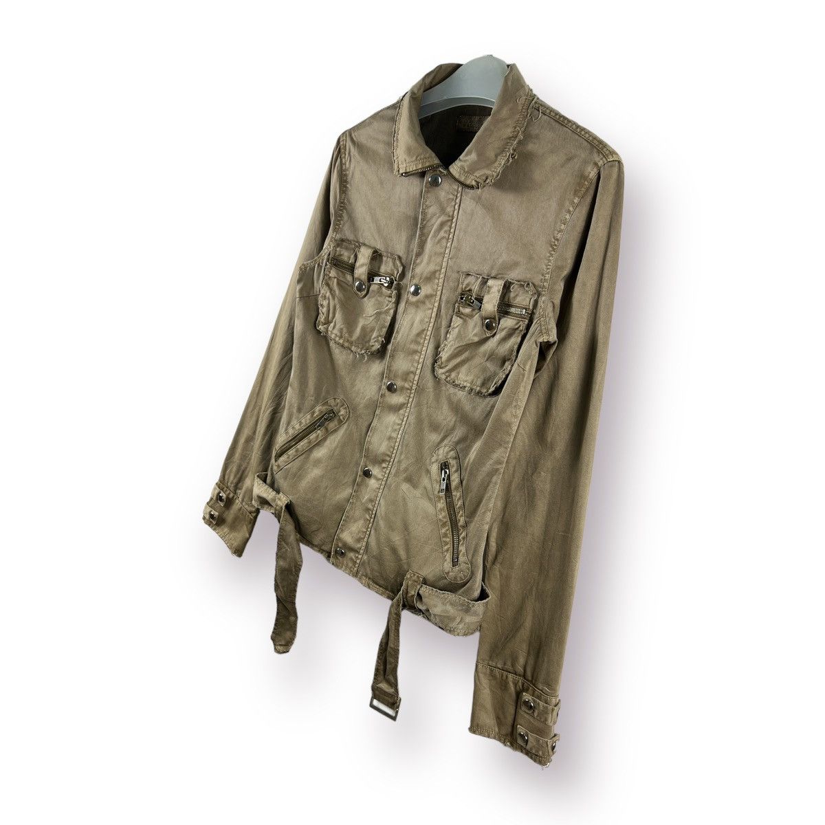 Japanese Brand 🔥 japanese bondage style crop jacket Size XS / US 0-2 / IT 36-38 - 2 Thumbnail