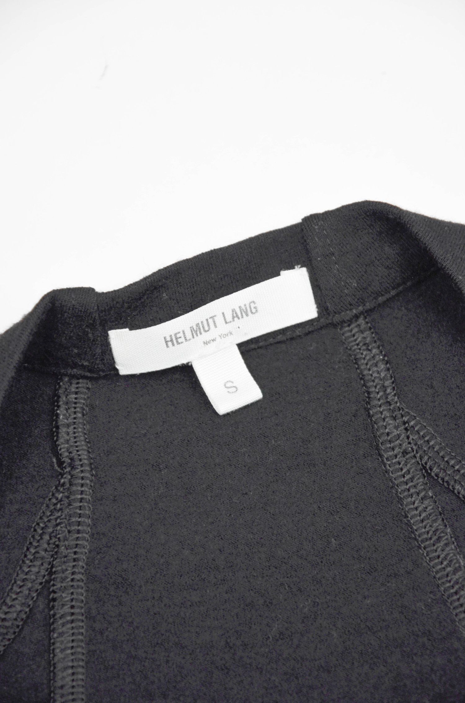 Helmut Lang Helmut Lang Draped Asymmetric Wool Cardigan - Size S Size US S / EU 44-46 / 1 - 9 Thumbnail
