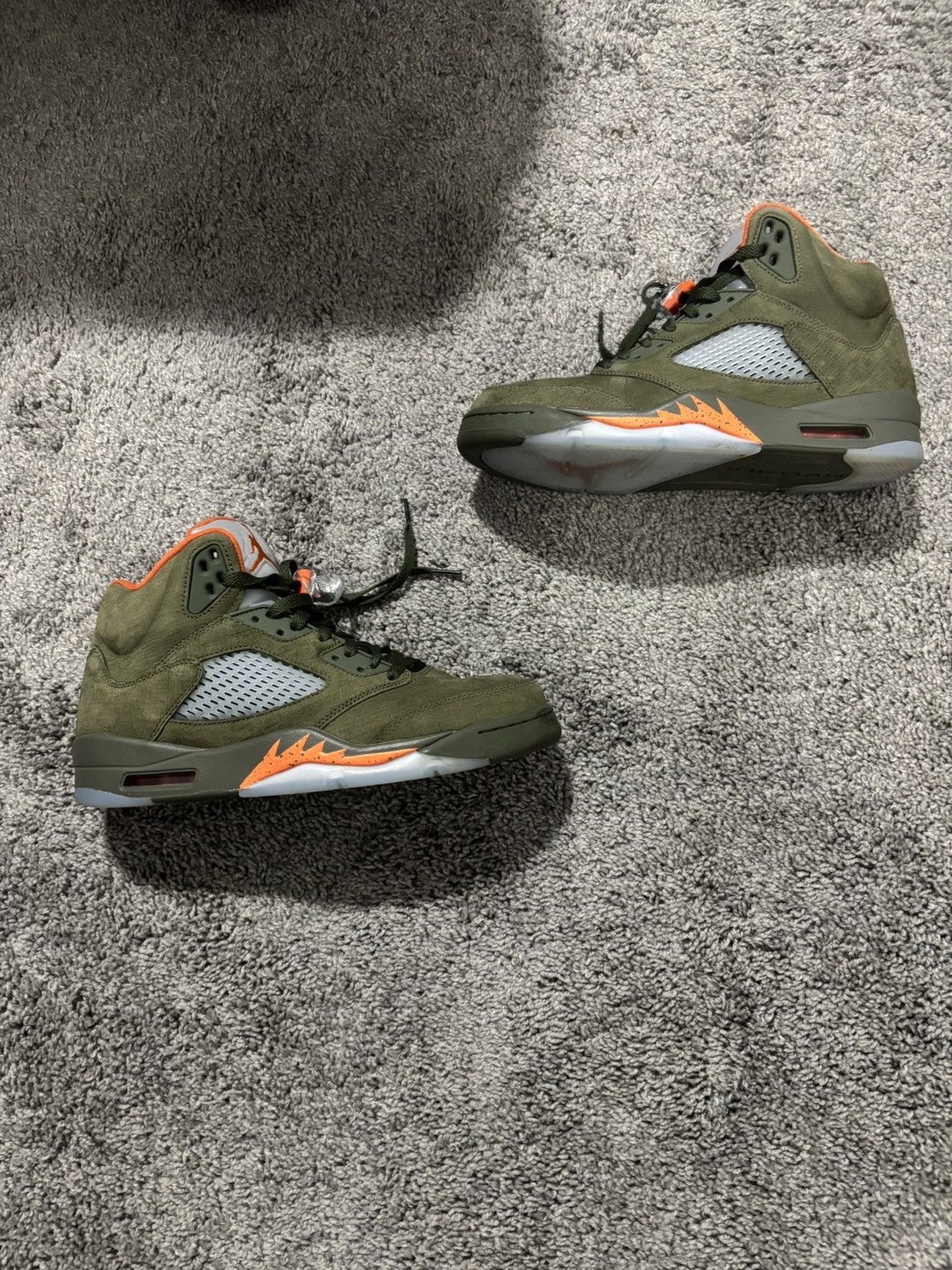 Jordan Brand Jordan Brand 5 Olive Green Size US 10 / EU 43 - 5 Thumbnail