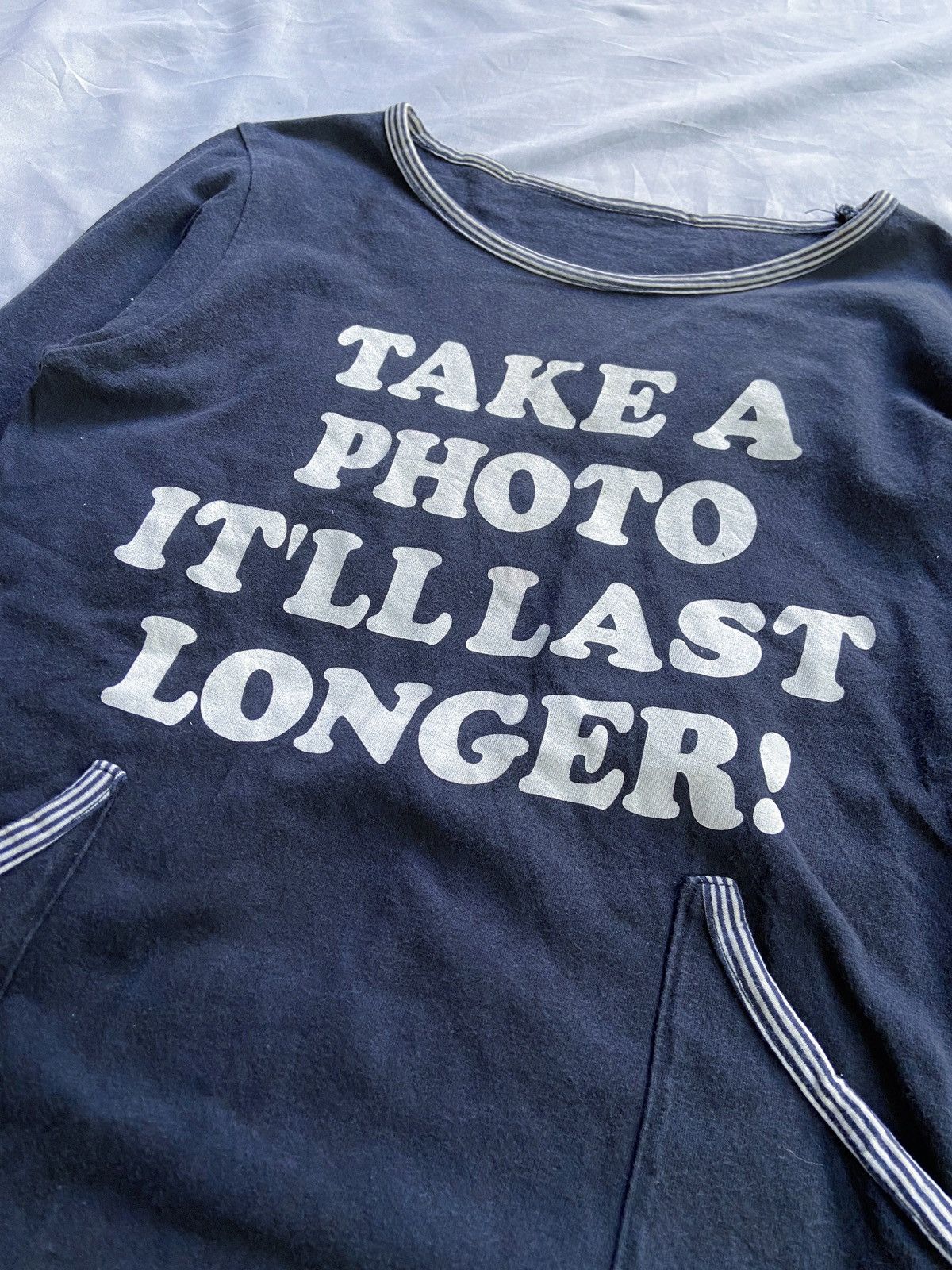 Japanese Brand TAKE A PHOTO IT WILL LAST LONGER! LONG SLEEVE Size US S / EU 44-46 / 1 - 2 Thumbnail