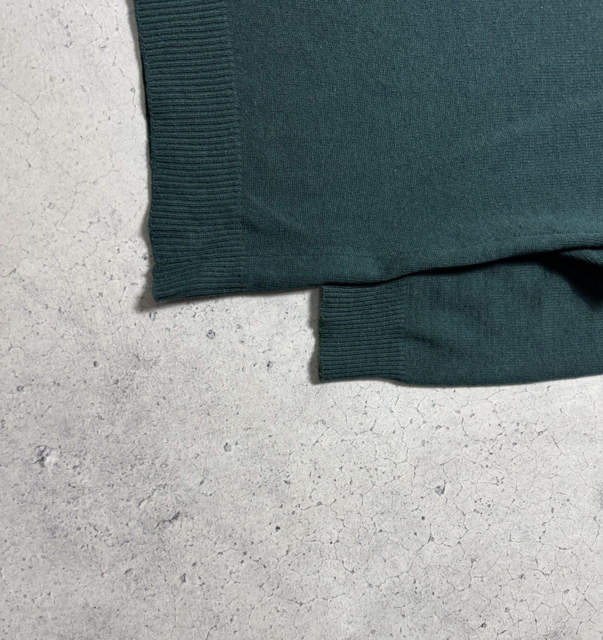 Burberry Burberrys Wool Vintage 90’s Sweater Green Size L Size US L / EU 52-54 / 3 - 3 Thumbnail