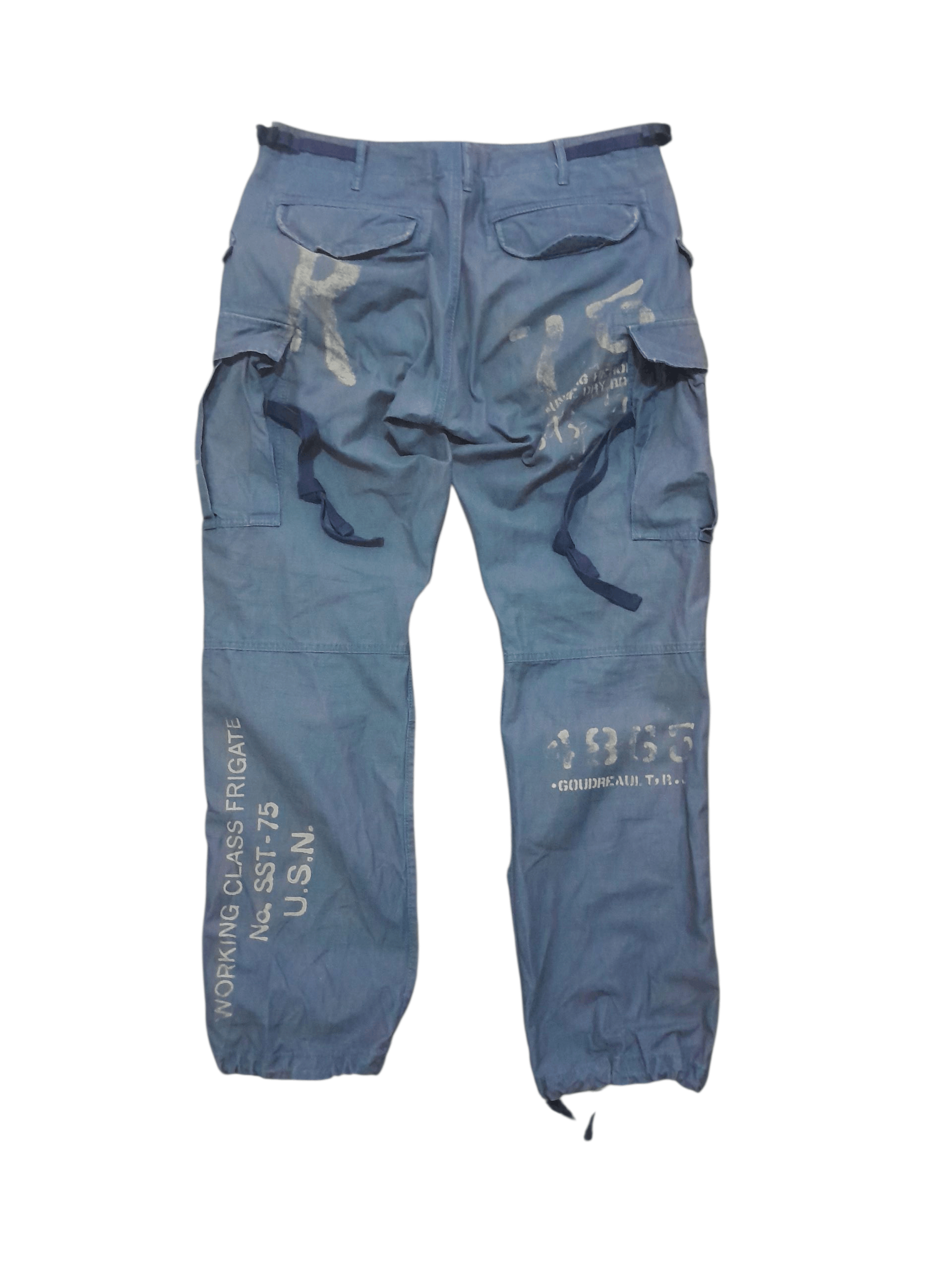 Avirex Military Stencil USN cargo pants Size US 34 / EU 50 - 2 Thumbnail