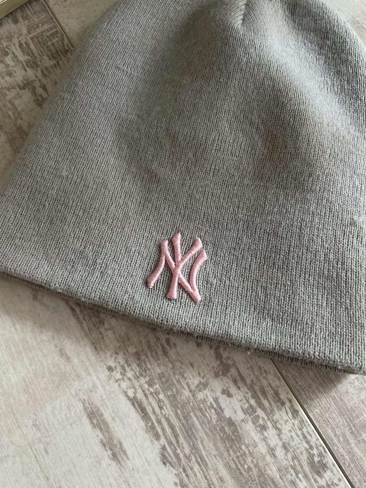 New York Yankees × Vintage Vintage New York Yankees Double Logo Pink Hat Size ONE SIZE - 3 Thumbnail