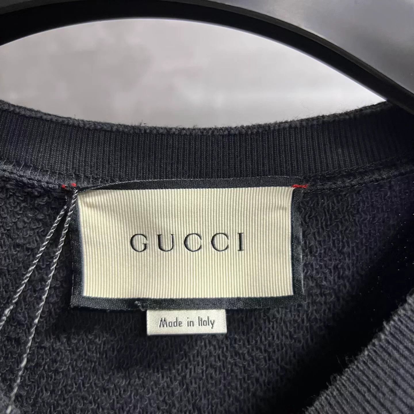 Gucci Gucci Black Pattern Print Crewneck Sweatshirt S Size S / US 4 / IT 40 - 4 Thumbnail