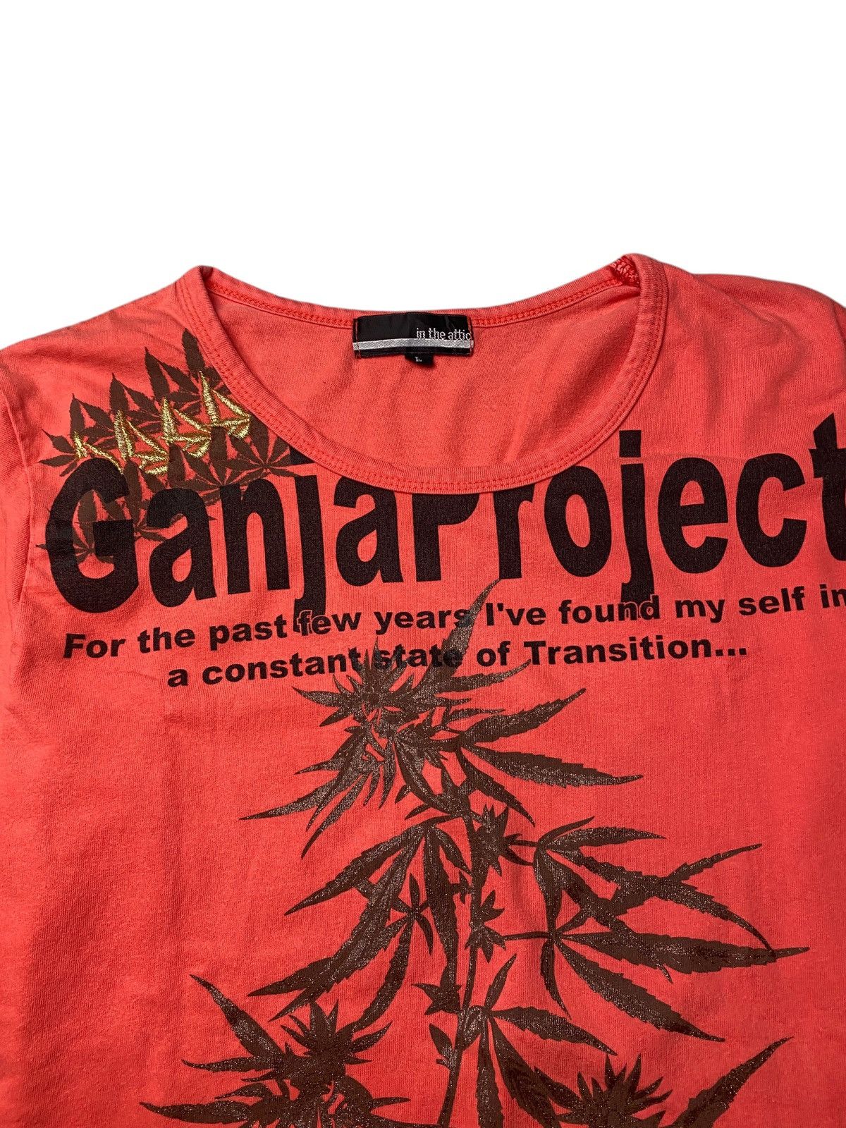 If Six Was Nine 2000's In The Attic Ganja Project Longsleeve Size US M / EU 48-50 / 2 - 2 Thumbnail