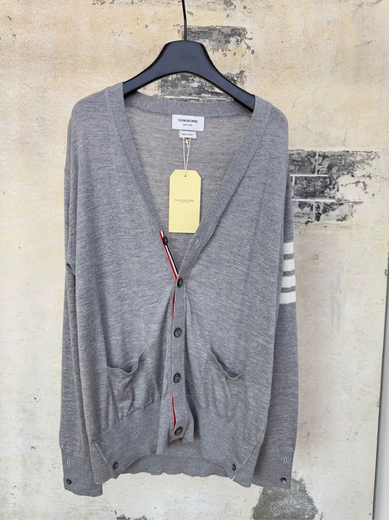 Thom Browne Thom Browne a cardigan Size US XL / EU 56 / 4 - 1 Thumbnail