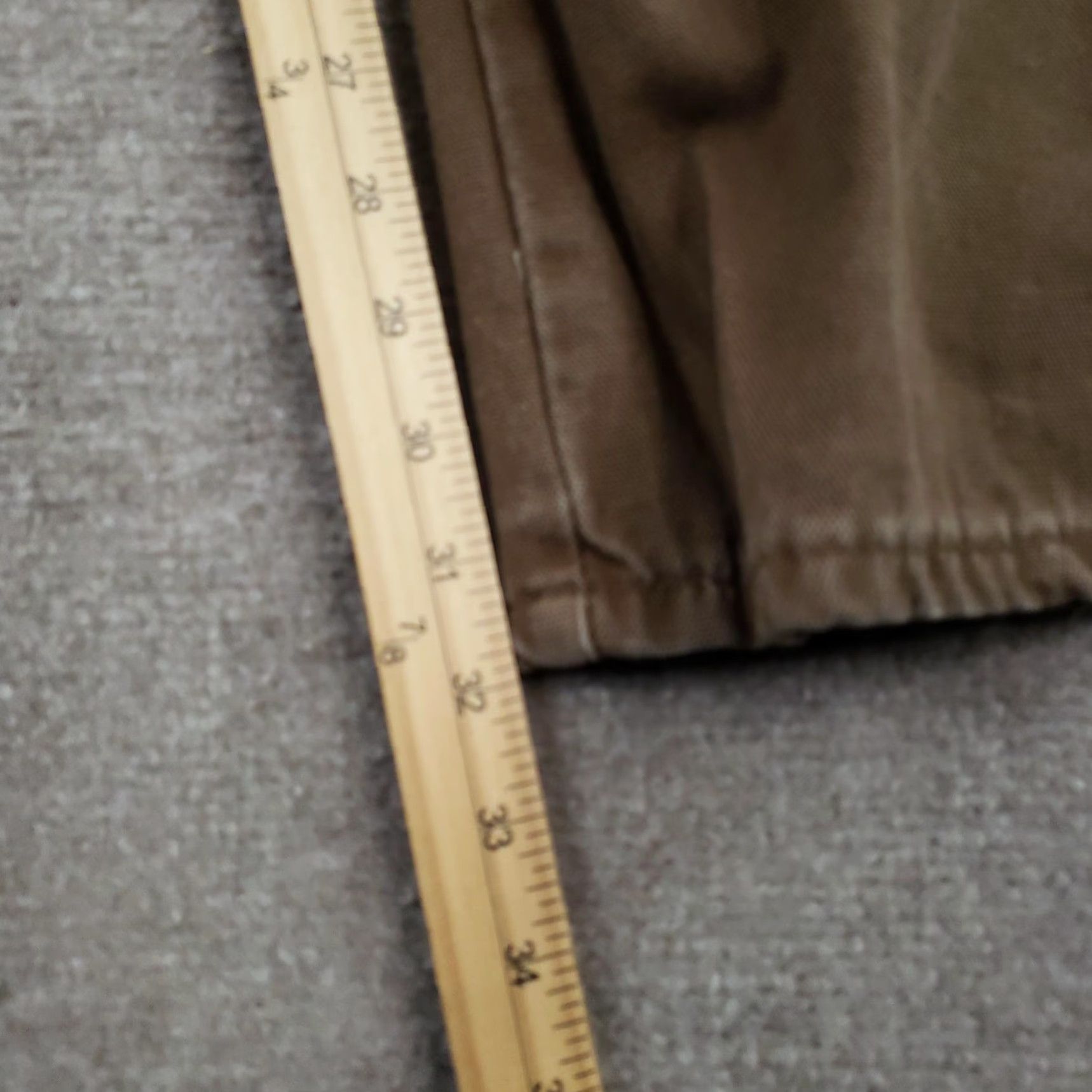 Dickies Dickies Pants Mens 44 Brown Relaxed Fit Carpenter Workwear Cotton 44x32 Size US 44 / EU 60 - 3 Thumbnail