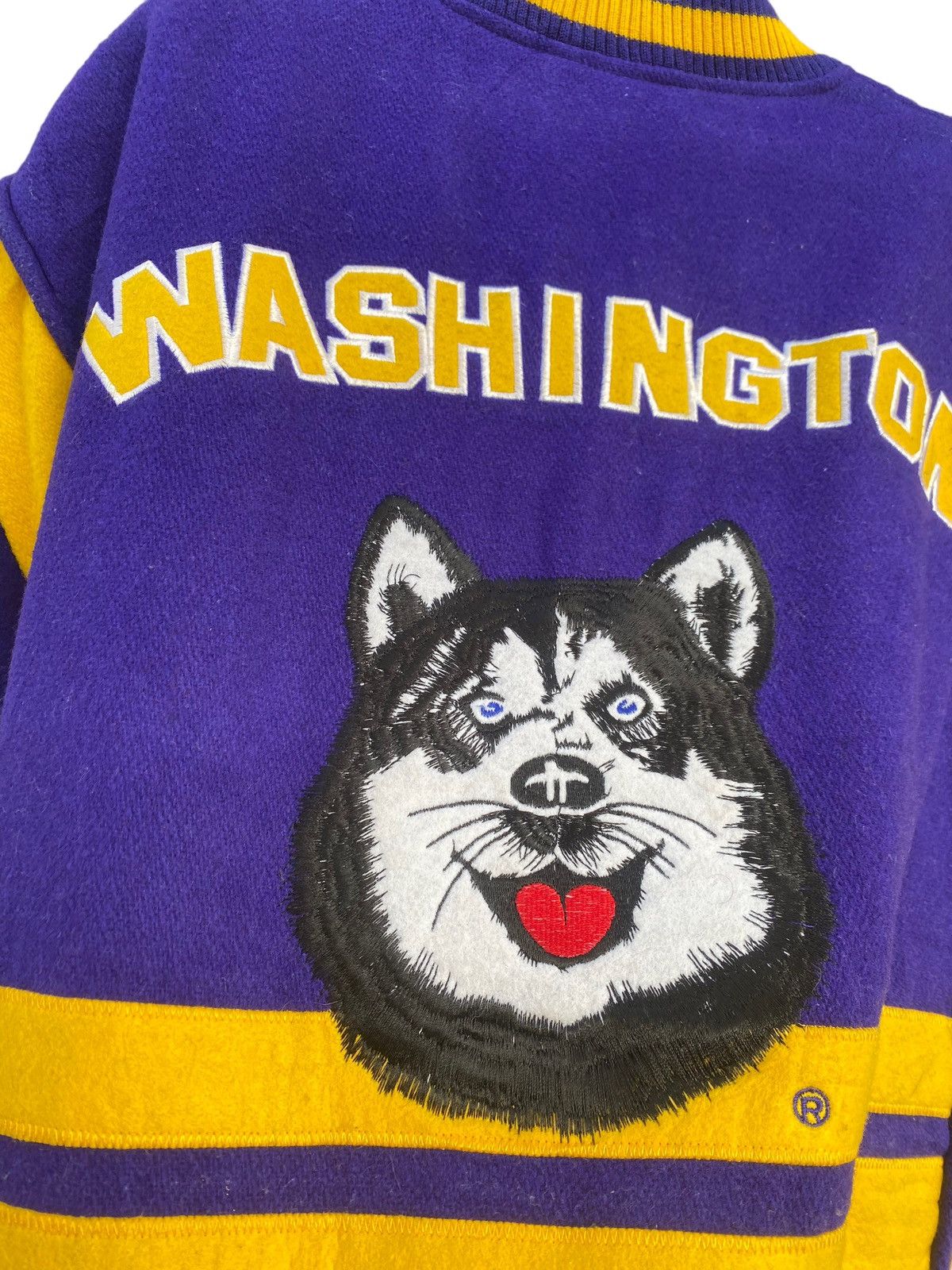 Nutmeg Vintage Nutmeg Washington Huskies Campri Jacket Size US XL / EU 56 / 4 - 9 Thumbnail
