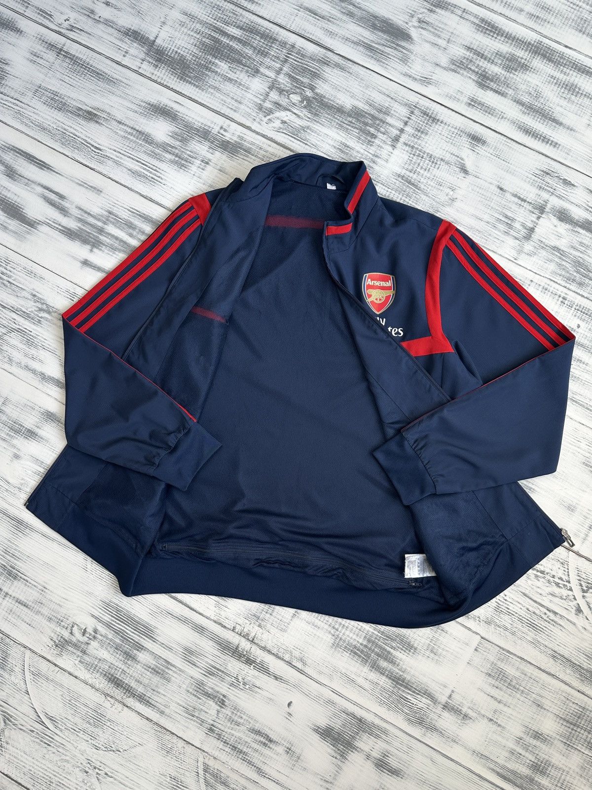 Adidas ADIDAS Arsenal London 19/20 Training Football Track Jacket Size US L / EU 52-54 / 3 - 8 Thumbnail