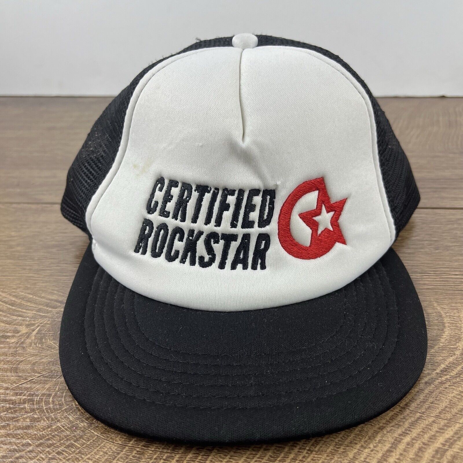 Other Certified Rockstar Hat Snapback Hat White Adjustable Hat Adu Size ONE SIZE - 4 Thumbnail