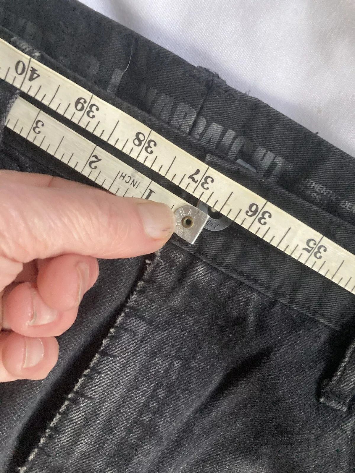 Neighborhood Neighborhood NBHD Black Icon denim Jeans Narrow straight Size US 36 / EU 52 - 12 Thumbnail