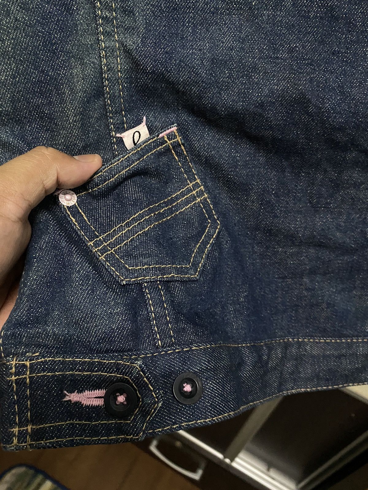Paul Smith PAUL SMITH Denim Trucker Jacket Size S / US 4 / IT 40 - 10 Thumbnail