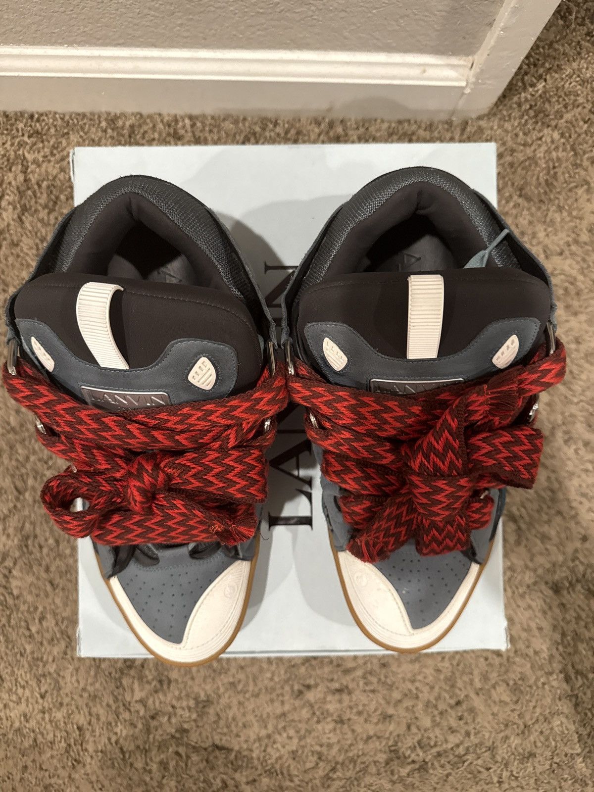 Lanvin Lanvin Curb Sneakers “Blue” 2020 Size US 11 / EU 44 - 4 Thumbnail