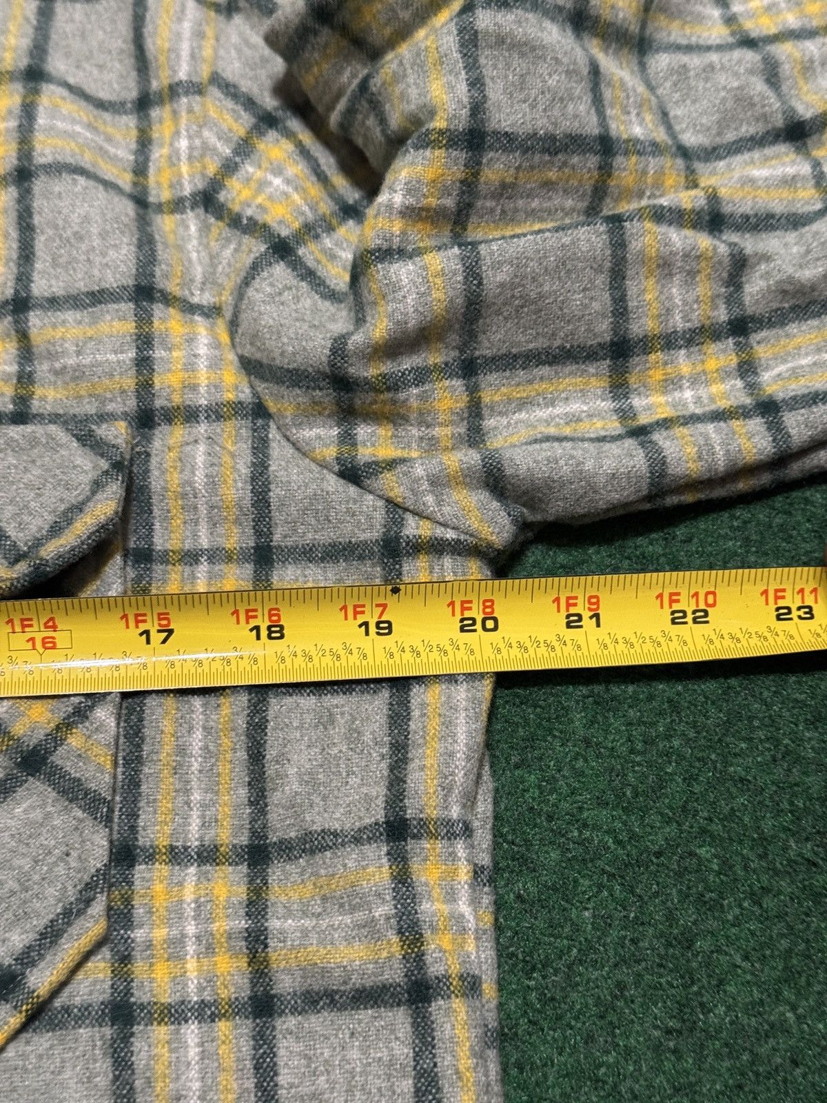 Vintage Vtg Gatsby USA Robert Bruce Wool Plaid Button Up Flannel Size US M / EU 48-50 / 2 - 5 Thumbnail