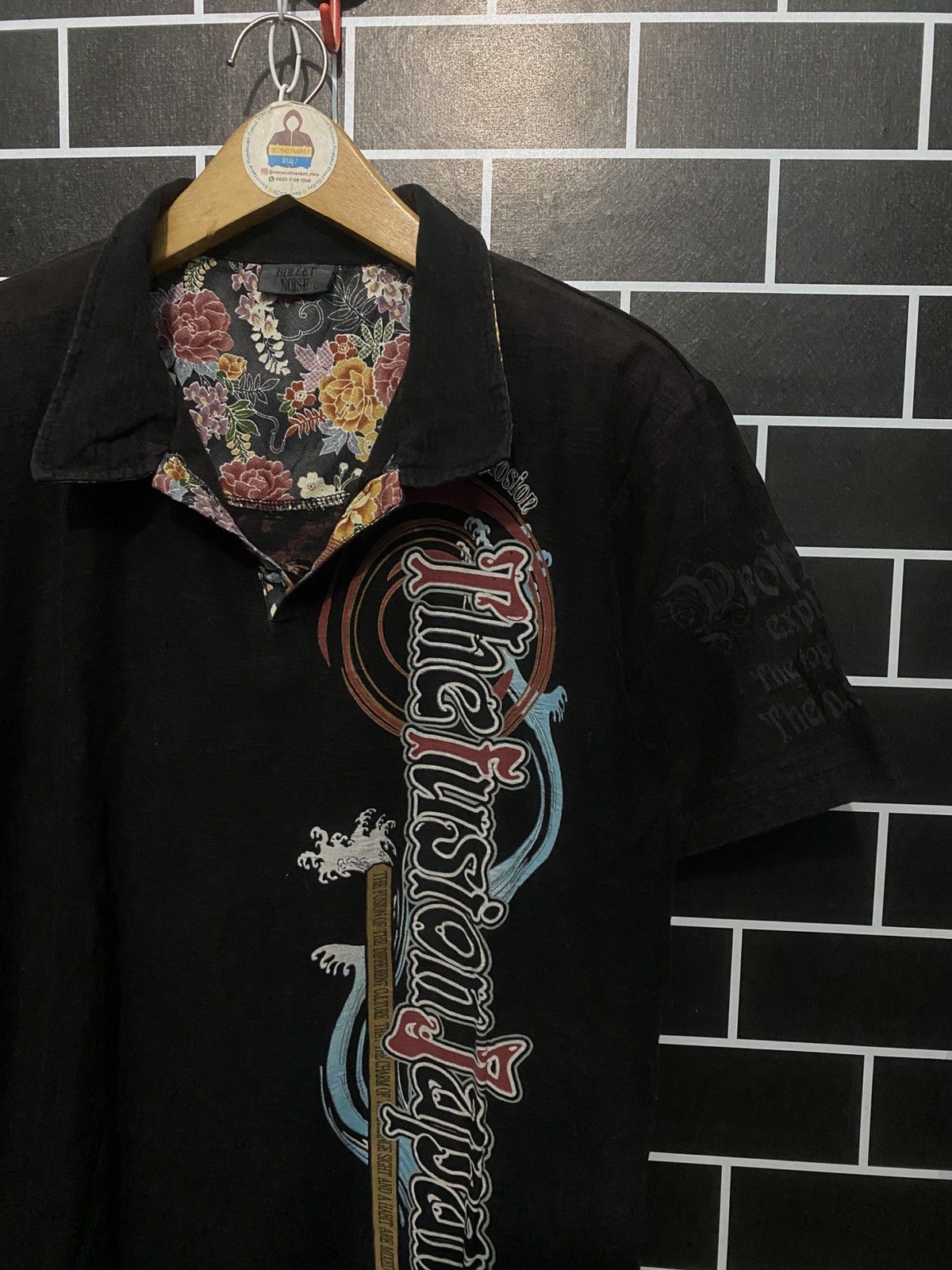 Bullet Noise Bullet noise the fusion japan sukajan polo shirt vintage Size US L / EU 52-54 / 3 - 7 Thumbnail