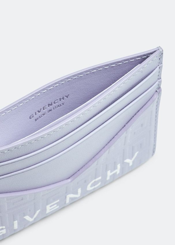 Givenchy o1srvl11e0824 Size: OS / G Cut Card Holder in Light Blue Size ONE SIZE - 4 Thumbnail