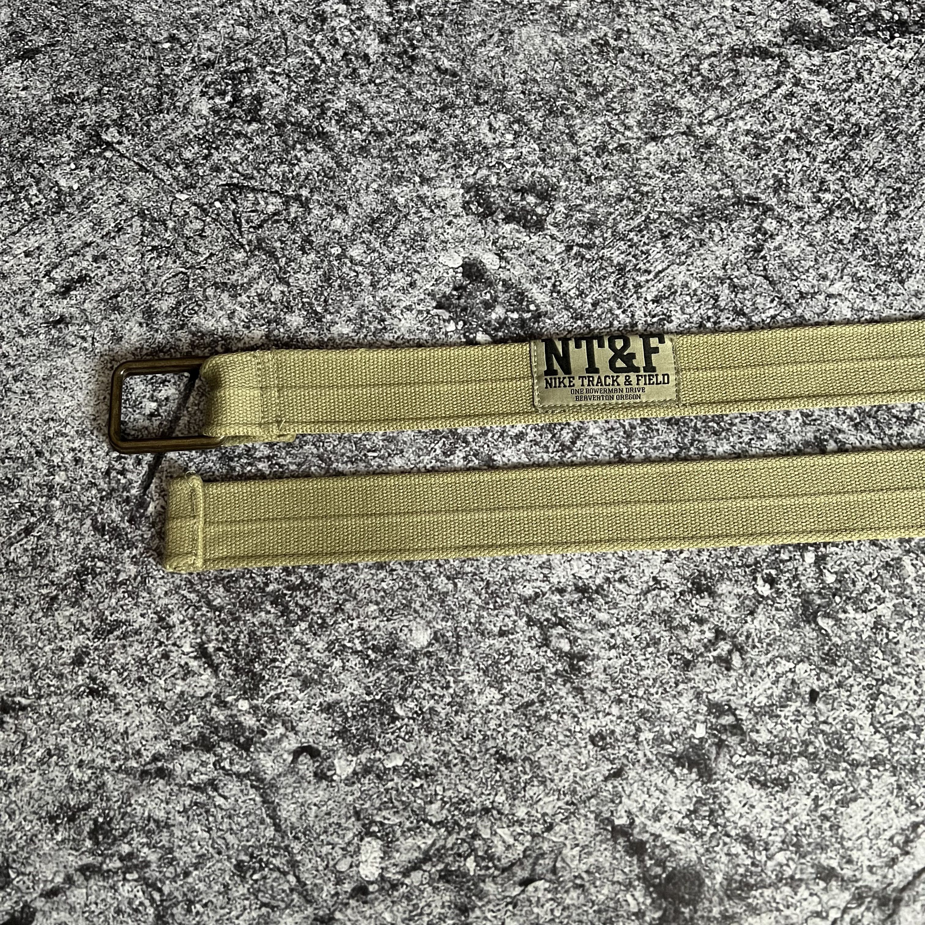 Nike Vintage Nike Track & Field Belt Big Logo Size One Size Size ONE SIZE - 4 Thumbnail