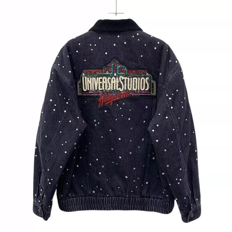 Gucci Gucci Deep Blue Denim Jacket with Studs-2506 Size M / US 6-8 / IT 42-44 - 2 Thumbnail