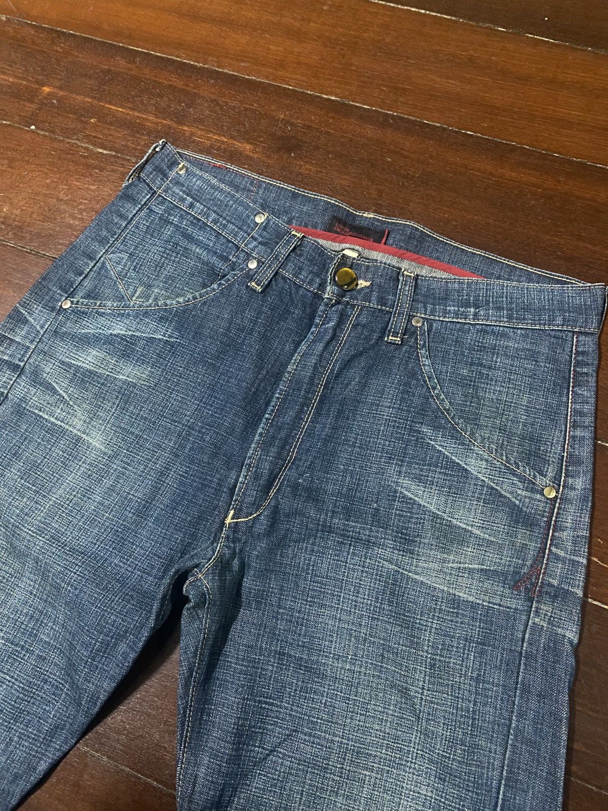 Levi's Vintage Levi’s engineer jeans red tab baggy wide led Size US 34 / EU 50 - 8 Thumbnail
