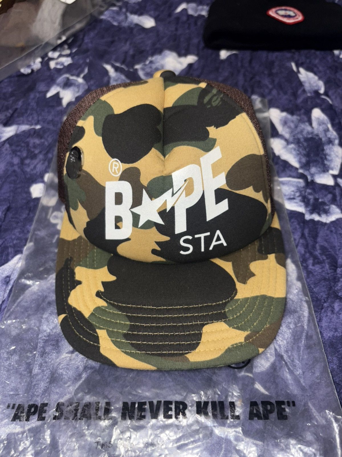 Bape Bape trucker hat Size ONE SIZE - 1 Thumbnail