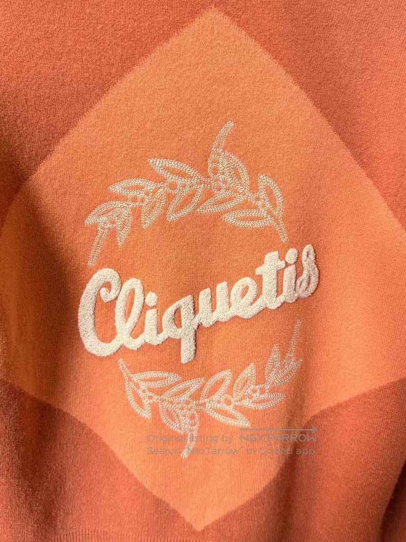 Hermes Hermes Orange Wool Knit Cardigan Size XS / US 0-2 / IT 36-38 - 3 Thumbnail