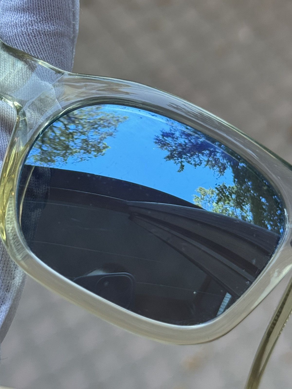 Wood Wood Wood Wood sunglasses Scorpio Blue Crystal unisex Size ONE SIZE - 6 Thumbnail