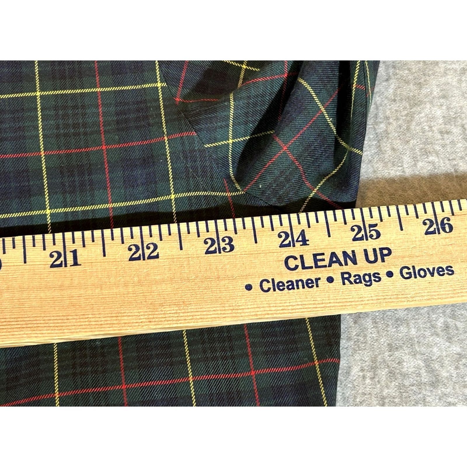 Brooks Brothers Brooks Brothers Shirt Mens Large Green Plaid Button Long Sleeve Business Office Size US L / EU 52-54 / 3 - 4 Thumbnail