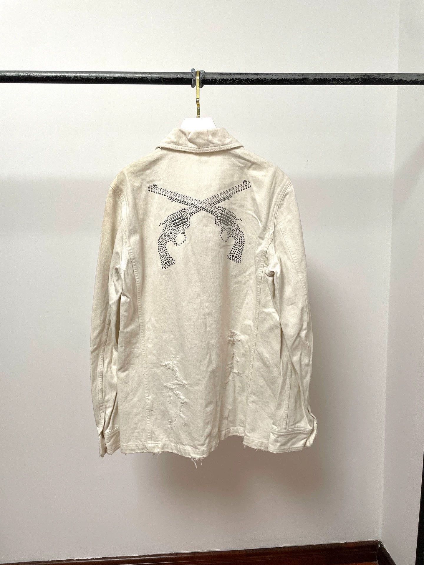 Roar Roar Double Gun Rhinestone Jacket Size 3 New Size US L / EU 52-54 / 3 - 2 Thumbnail