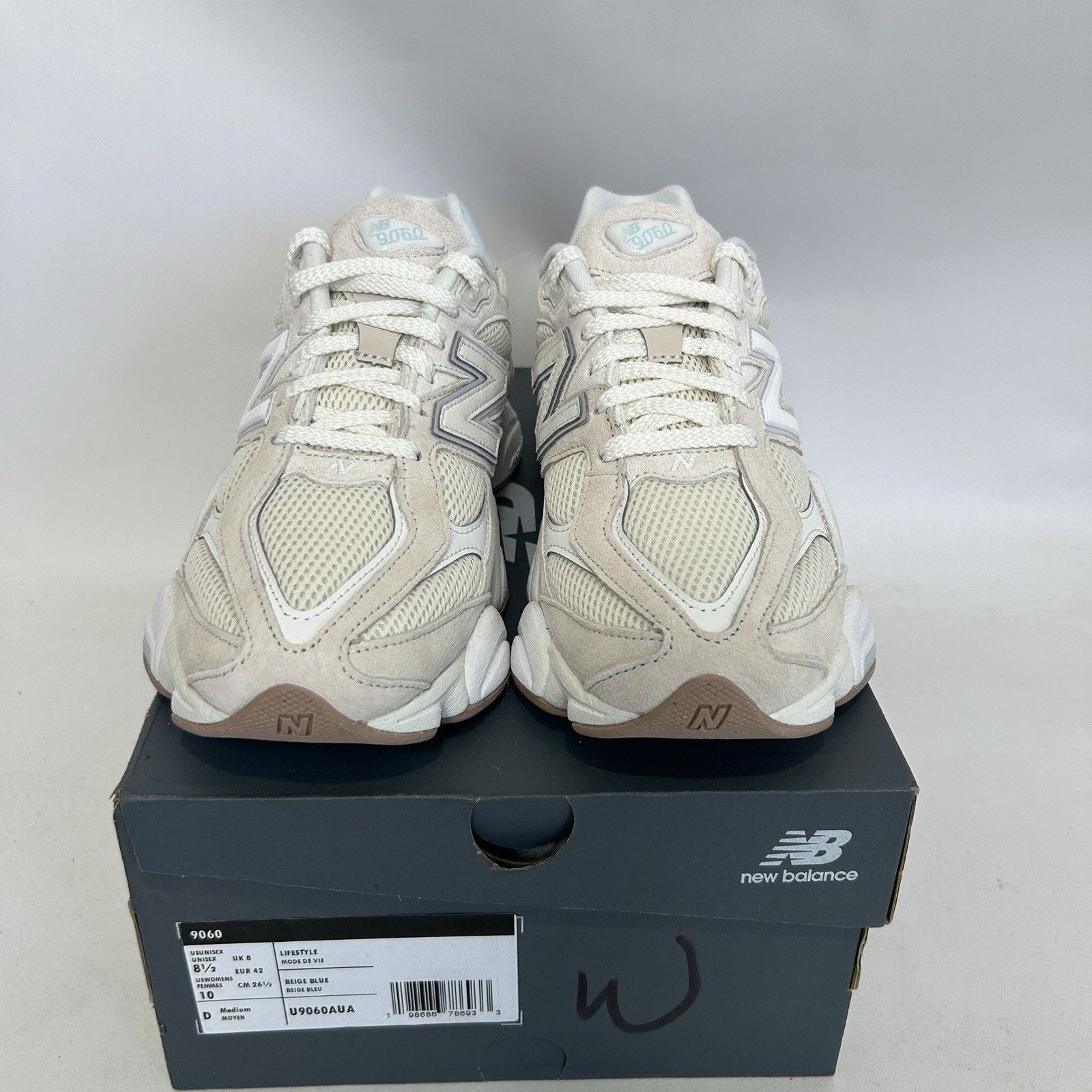New Balance New Balance 9060 “Bisque Frosted Glass White” U9060AUA Size US 8.5 / EU 41-42 - 2 Thumbnail
