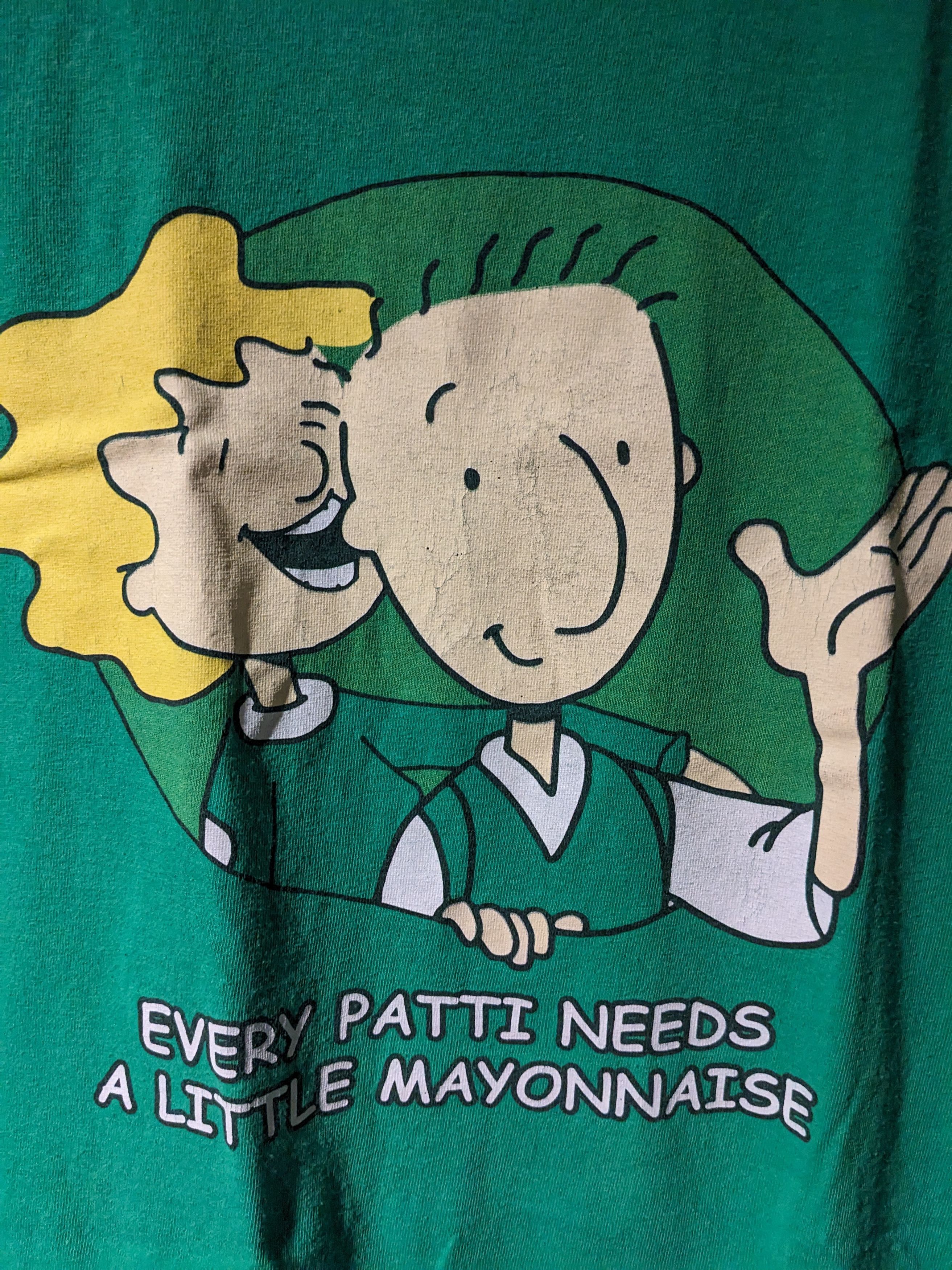 Nickelodeon × Vintage Vintage Y2K Doug Nickelodeon Every Patti Needs T-Shirt Size US M / EU 48-50 / 2 - 2 Thumbnail