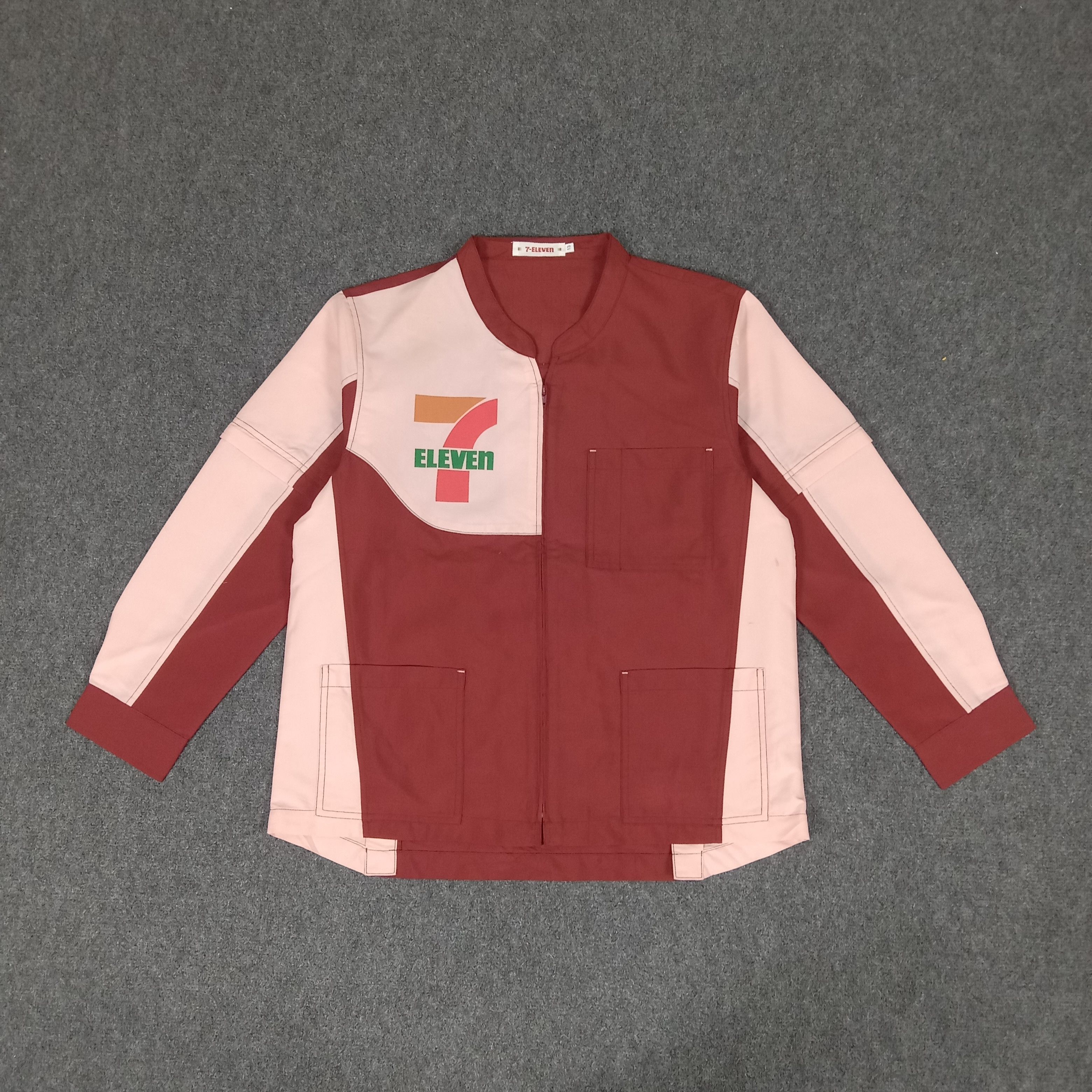 Japanese Brand × Vintage 7 Eleven Japanese Brand Staff Jacket Size US M / EU 48-50 / 2 - 1 Thumbnail